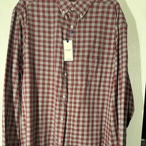 Red and grey checkered shirt